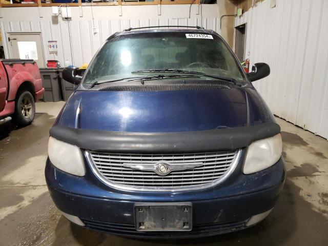 2C8GT54L91R162190 - 2001 CHRYSLER TOWN & COU LXI BLUE photo 5