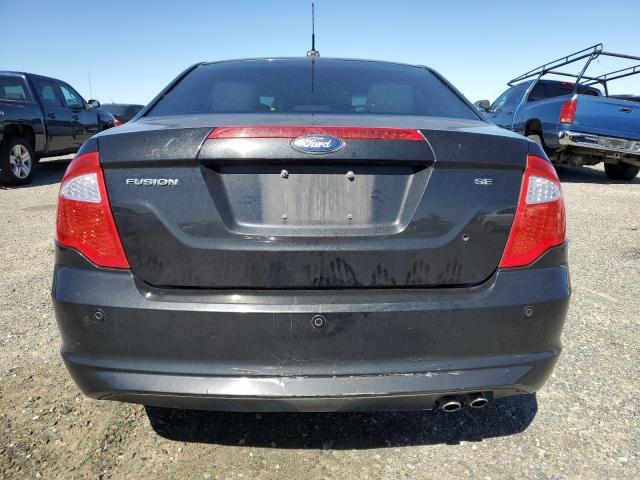 3FAHP0HA0BR323694 - 2011 FORD FUSION SE BLACK photo 6