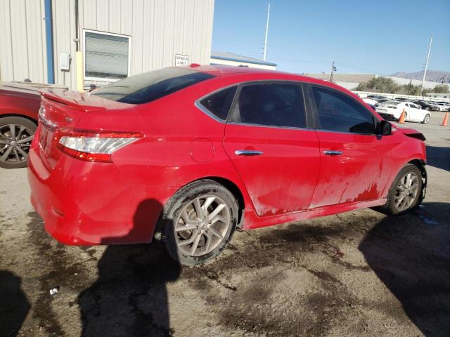 3N1AB7AP7FY262649 - 2015 NISSAN SENTRA S RED photo 3