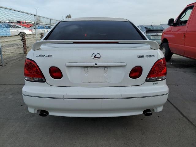 JT8BL69S420008790 - 2002 LEXUS GS 430 WHITE photo 6