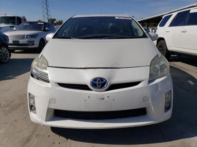 JTDKN3DU9B0260117 - 2011 TOYOTA PRIUS WHITE photo 5