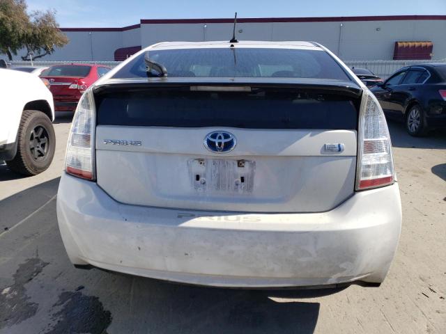 JTDKN3DU9B0260117 - 2011 TOYOTA PRIUS WHITE photo 6