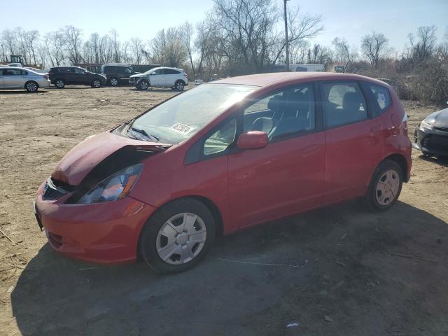 JHMGE8H37DC073527 - 2013 HONDA FIT RED photo 1