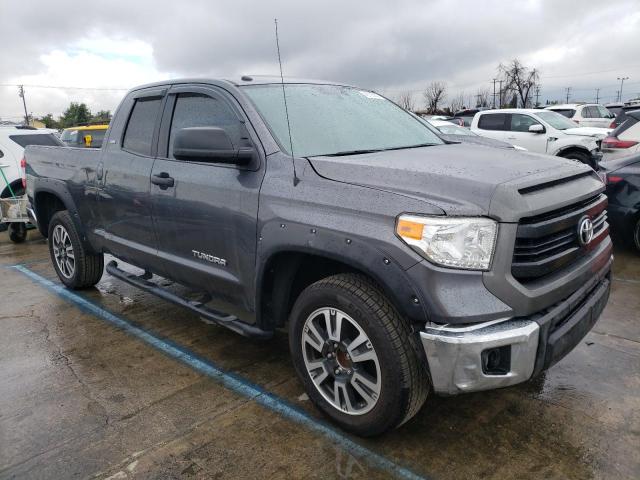 5TFRM5F1XFX093926 - 2015 TOYOTA TUNDRA DOUBLE CAB SR/SR5 GRAY photo 4