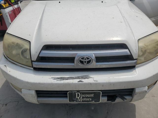 JTEZU14R248013734 - 2004 TOYOTA 4RUNNER SR5 WHITE photo 12