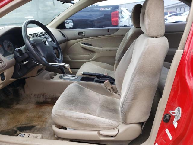 1HGEM22551L041403 - 2001 HONDA CIVIC LX RED photo 7