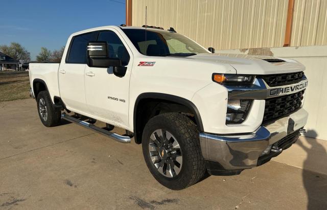 1GC4YNEY7NF152724 - 2022 CHEVROLET SILVERADO K2500 HEAVY DUTY LT WHITE photo 1