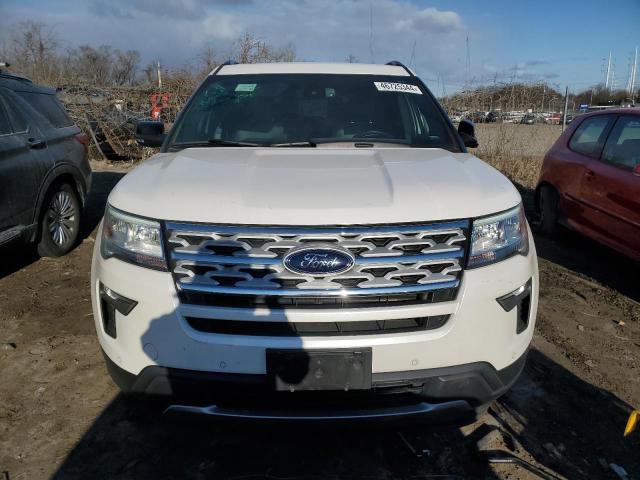 1FM5K8D88JGC81905 - 2018 FORD EXPLORER XLT WHITE photo 5