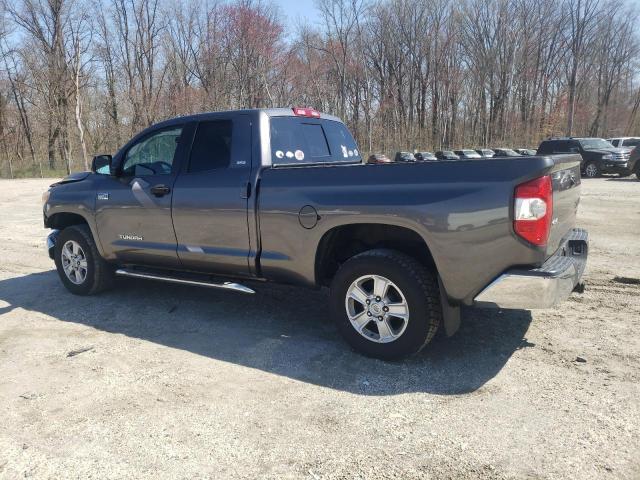 5TFUY5F17EX413314 - 2014 TOYOTA TUNDRA DOUBLE CAB SR/SR5 GRAY photo 2