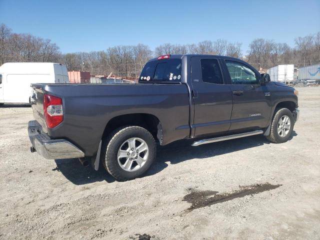 5TFUY5F17EX413314 - 2014 TOYOTA TUNDRA DOUBLE CAB SR/SR5 GRAY photo 3