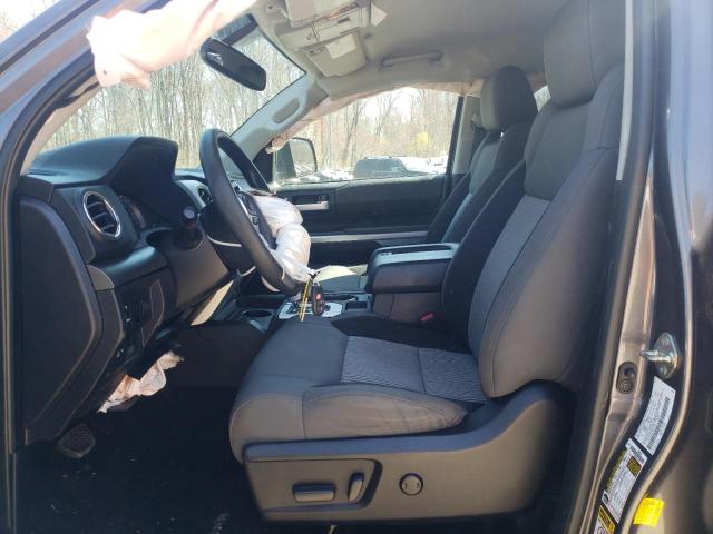 5TFUY5F17EX413314 - 2014 TOYOTA TUNDRA DOUBLE CAB SR/SR5 GRAY photo 7