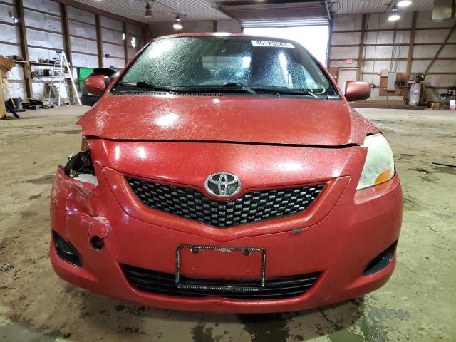 JTDBT903591328214 - 2009 TOYOTA YARIS RED photo 5