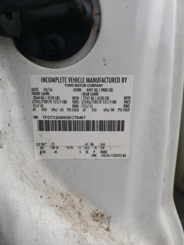 1FD7X2A69GEC76467 - 2016 FORD F250 SUPER DUTY WHITE photo 12