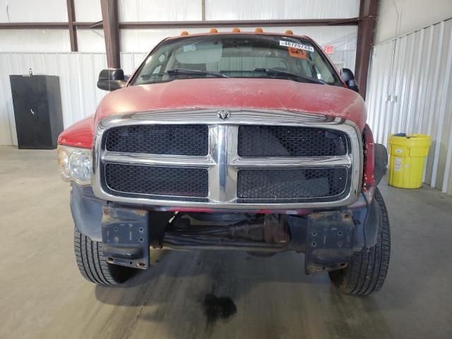 3D7KU28D43G851059 - 2003 DODGE RAM 2500 ST RED photo 5