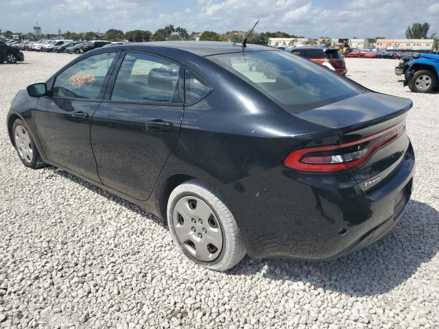 1C3CDFAA7FD112182 - 2015 DODGE DART SE BLACK photo 2