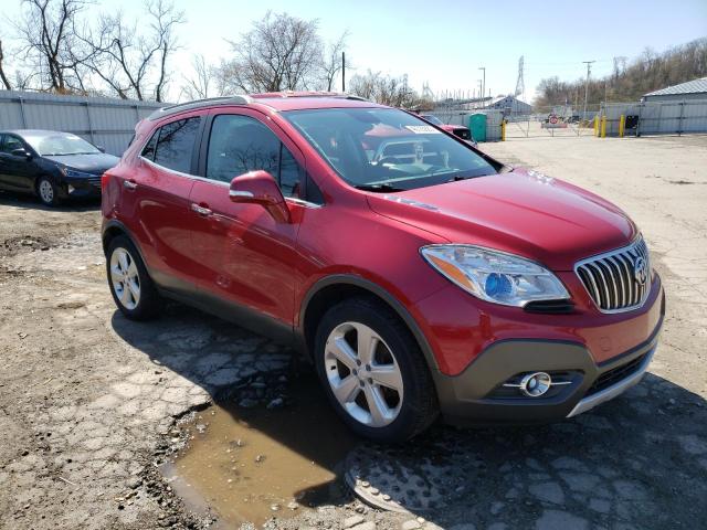 KL4CJFSB0GB519179 - 2016 BUICK ENCORE CONVENIENCE წითელი ფოტო 4