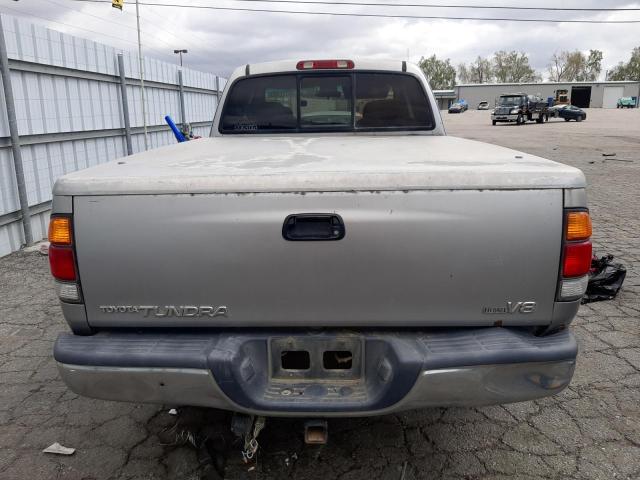 5TBRT34181S189801 - 2001 TOYOTA TUNDRA ACCESS CAB SILVER photo 6