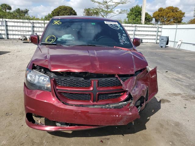 2C4RDGEG9KR658998 - 2019 DODGE GRAND CARA GT RED photo 5