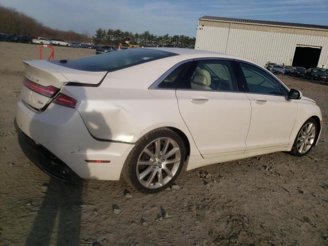 3LN6L2LU3FR607350 - 2015 LINCOLN MKZ HYBRID WHITE photo 3