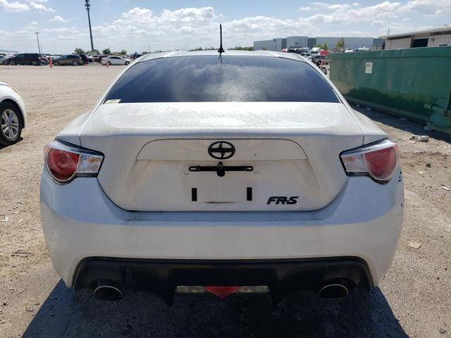 JF1ZNAA18D1701347 - 2013 TOYOTA SCION FR-S WHITE photo 6