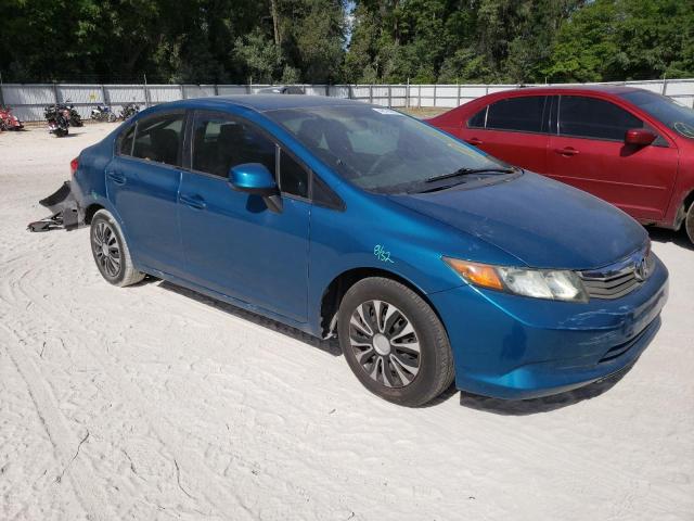 2HGFB2F51CH511110 - 2012 HONDA CIVIC LX BLUE photo 4