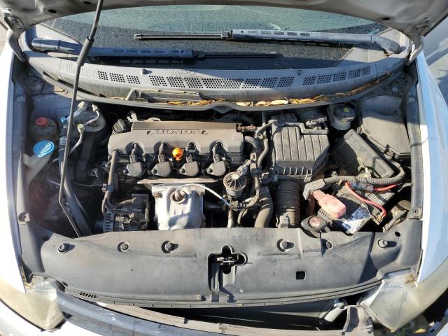 2HGFG12868H579826 - 2008 HONDA CIVIC EX SILVER photo 11