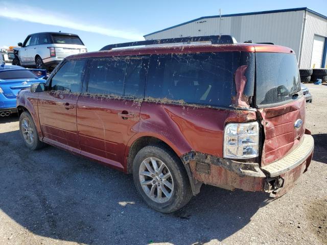 2FMGK5B87EBD43981 - 2014 FORD FLEX SE RED photo 2