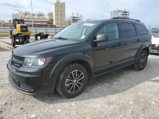 3C4PDCAB3JT196105 - 2018 DODGE JOURNEY SE BLACK photo 1