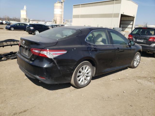 4T1B11HK2JU669216 - 2018 TOYOTA CAMRY L BLACK photo 3