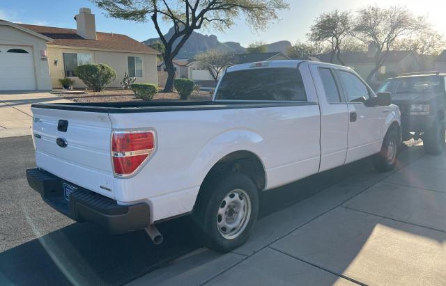 1FTFX1CF7EKF95419 - 2014 FORD F150 SUPER CAB WHITE photo 4