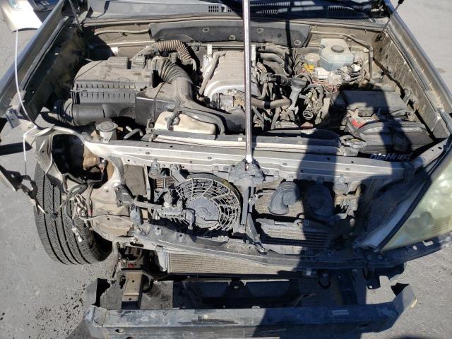 JTJBT20X440045261 - 2004 LEXUS GX 470 GOLD photo 12