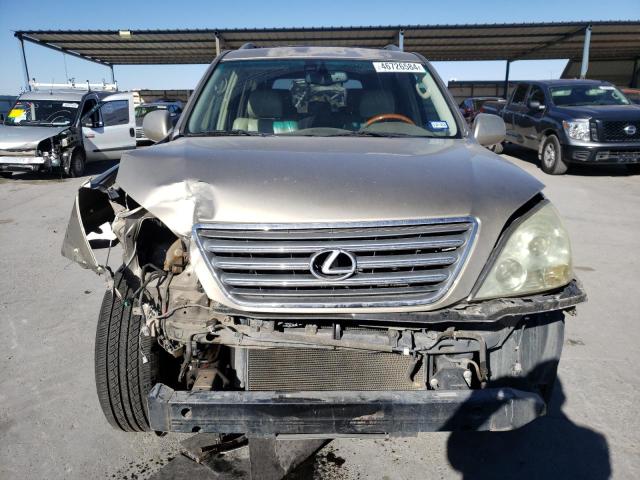 JTJBT20X440045261 - 2004 LEXUS GX 470 GOLD photo 5