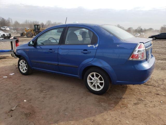 KL1TD5DE7AB050542 - 2010 CHEVROLET AVEO LS 蓝色 照片 2
