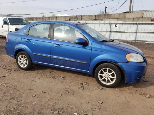 KL1TD5DE7AB050542 - 2010 CHEVROLET AVEO LS 蓝色 照片 4