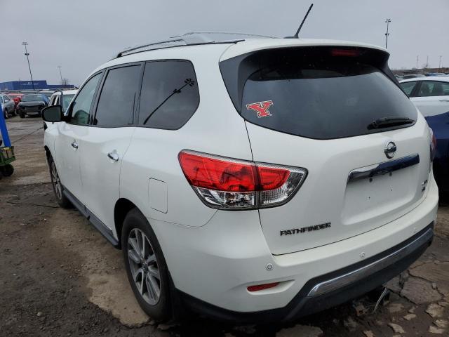 5N1AR2MM6DC639261 - 2013 NISSAN PATHFINDER S WHITE photo 2