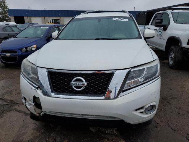 5N1AR2MM6DC639261 - 2013 NISSAN PATHFINDER S WHITE photo 5