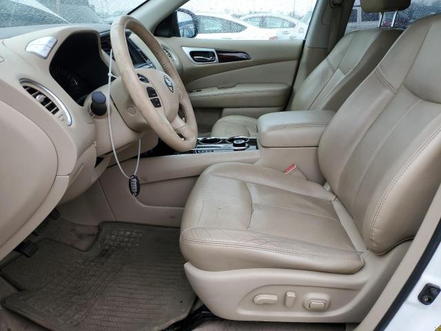 5N1AR2MM6DC639261 - 2013 NISSAN PATHFINDER S WHITE photo 7