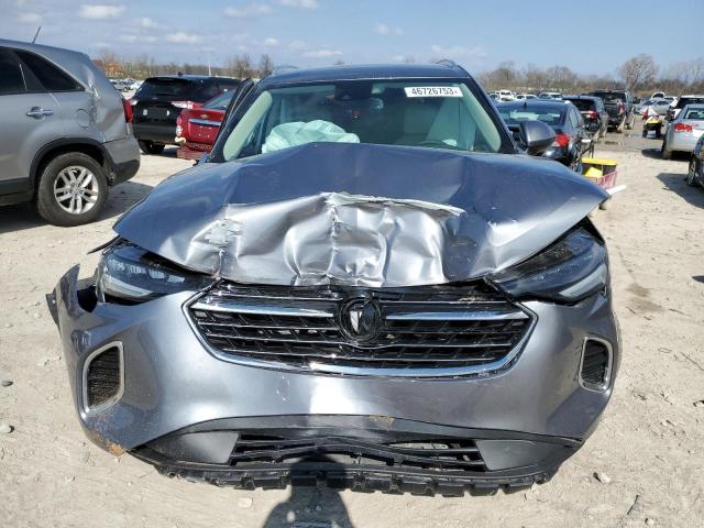 LRBFZPR47MD065665 - 2021 BUICK ENVISION ESSENCE ნაცრისფერი ფოტო 5