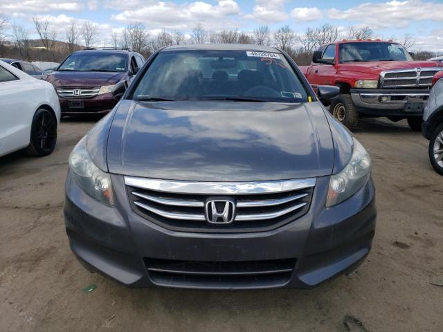 1HGCP2F38BA054814 - 2011 HONDA ACCORD LX GRAY photo 5