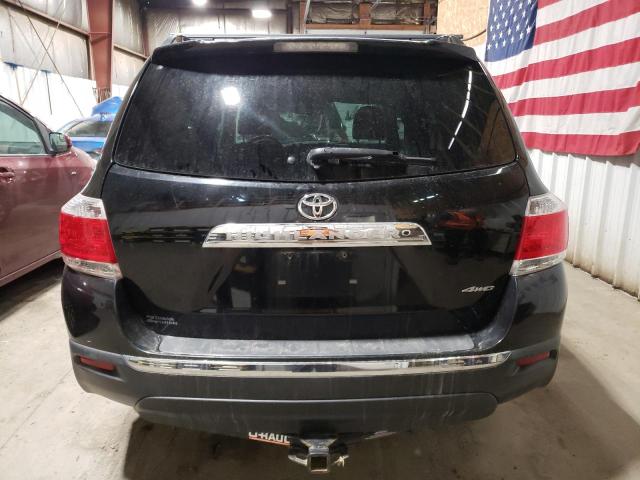 5TDBK3EH2CS097593 - 2012 TOYOTA HIGHLANDER BASE BLACK photo 6