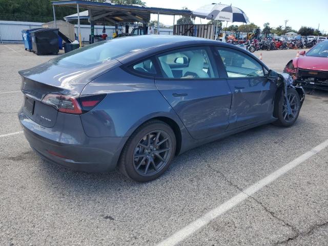 5YJ3E1EB9PF703493 - 2023 TESLA MODEL 3 GRAY photo 3