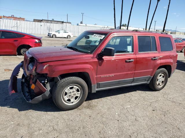 1C4NJPBB9HD200860 - 2017 JEEP PATRIOT SPORT RED photo 1