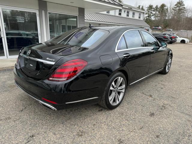 WDDUG6EB4KA461280 - 2019 MERCEDES-BENZ S 450 4MATIC BLACK photo 4