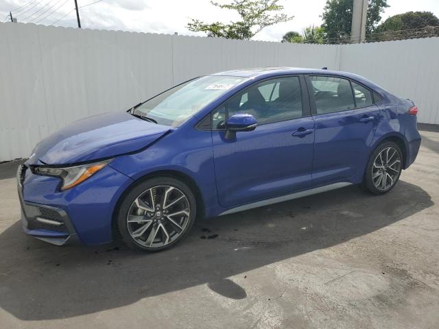 5YFT4MCE9NP134454 - 2022 TOYOTA COROLLA XSE BLUE photo 1