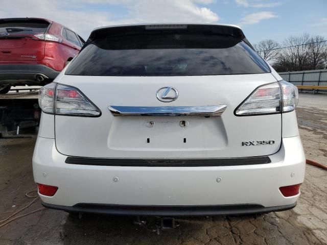 2T2ZK1BA4BC049297 - 2011 LEXUS RX 350 WHITE photo 6