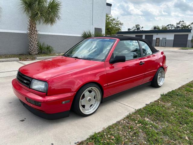 3VWAA81E7WM810769 - 1998 VOLKSWAGEN CABRIO RED photo 2