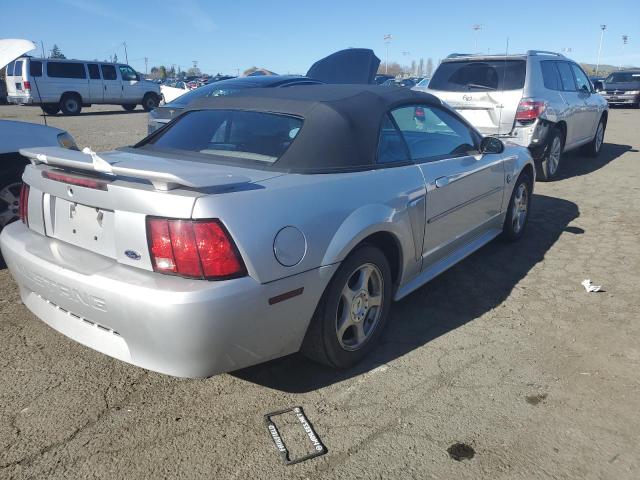 1FAFP44654F138430 - 2004 FORD MUSTANG SILVER photo 3