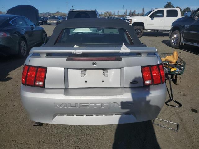 1FAFP44654F138430 - 2004 FORD MUSTANG SILVER photo 6