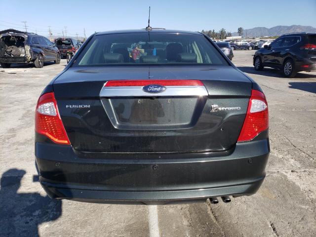 3FADP0L30AR276897 - 2010 FORD FUSION HYBRID CHARCOAL photo 6