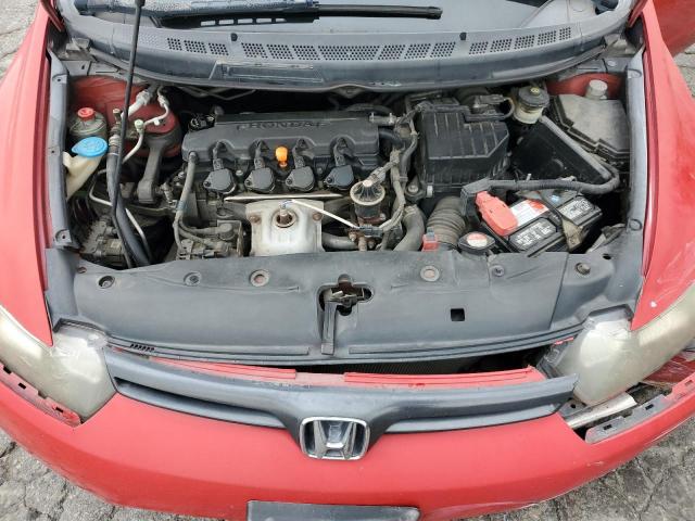 2HGFG11897H584132 - 2007 HONDA CIVIC EX RED photo 11